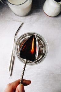 a tablespoon of maple syrup
