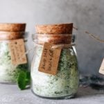 two jars of herb salt