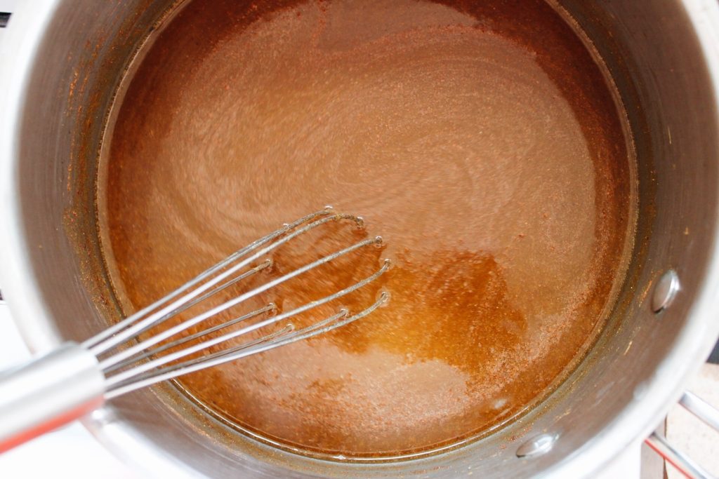 pumkin spice syrup cooking