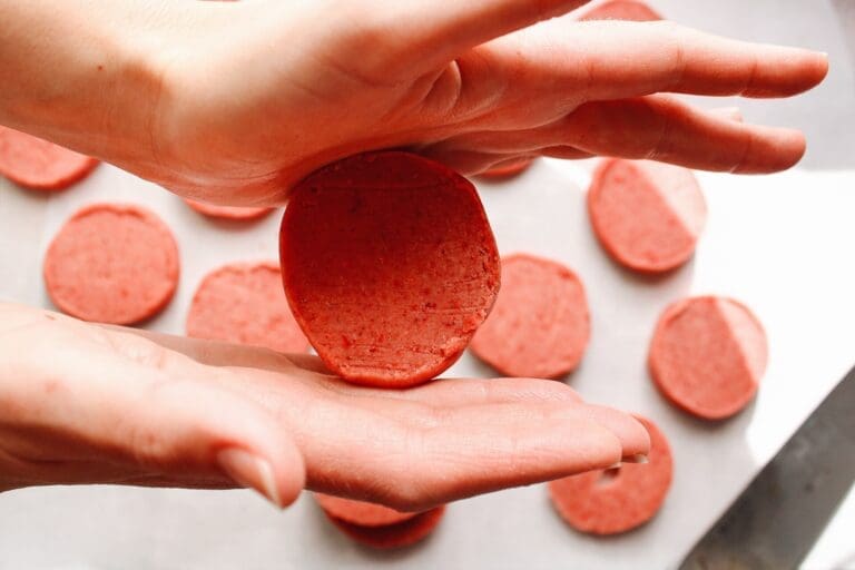 Shaping Shortbread Best Strawberry Shortbread Cookies (Easy Recipe!) - The Fig Jar