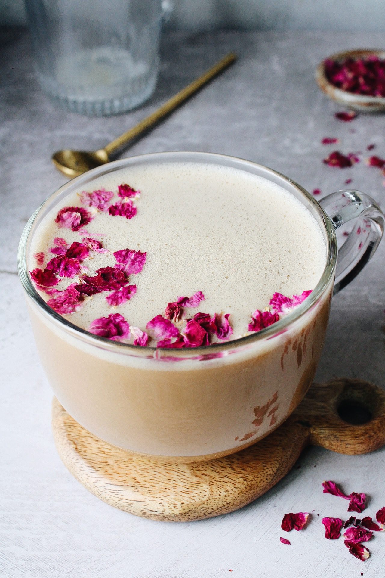 Easy Rose Latte Recipe (With 2 Different Methods!) - The Fig Jar