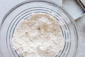 butter cut into dry ingredients for honey scones