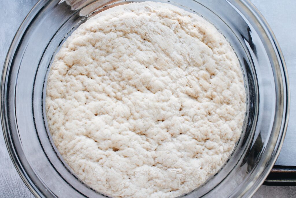 dough after its risen