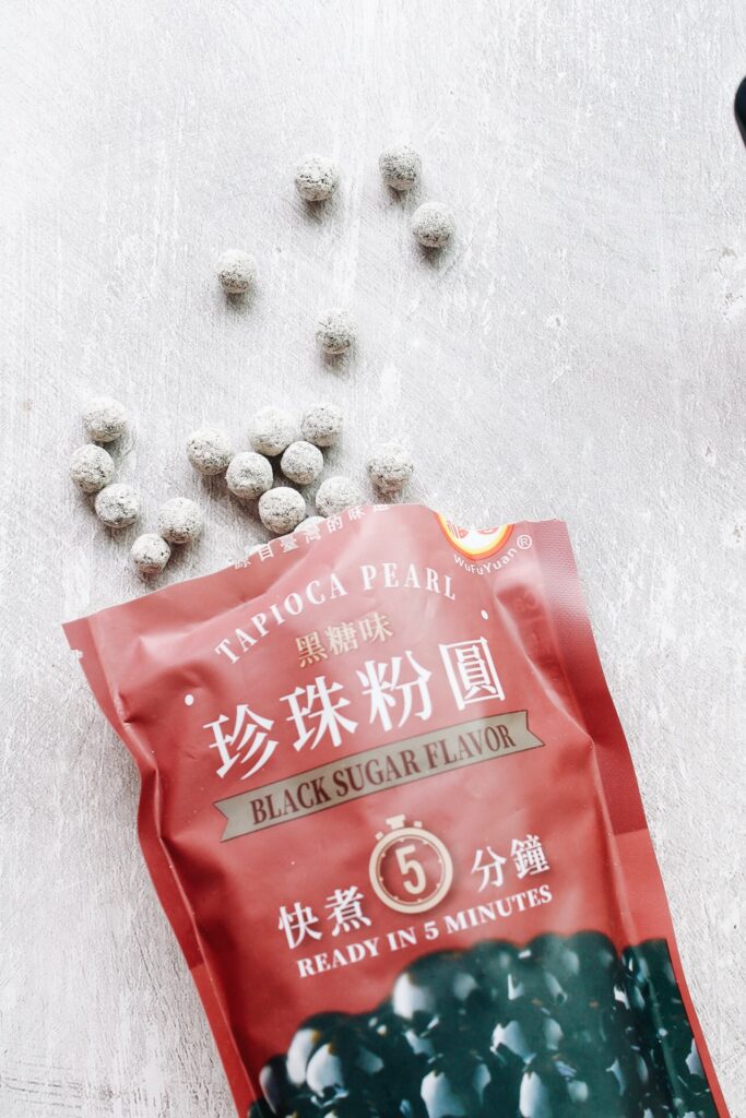 tapioca pearls purchased from amazon