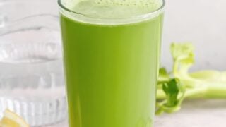 Celery and cucumber juice shop