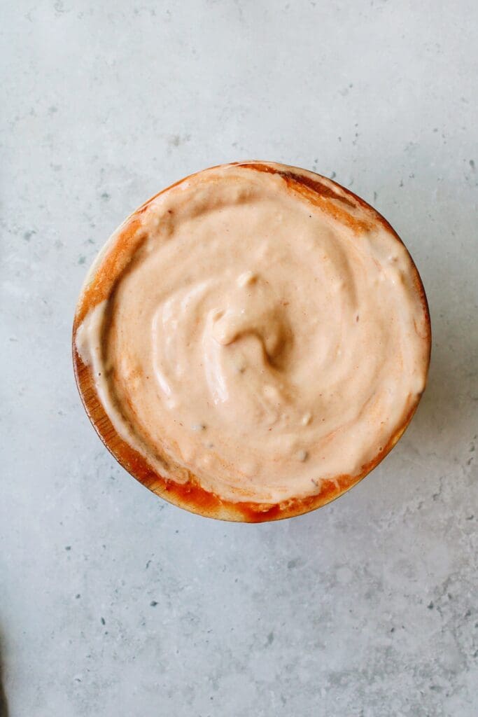 chipotle mayo mixed