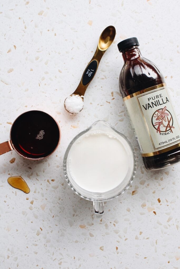 maple sea salt vanilla coffee creamer ingredients