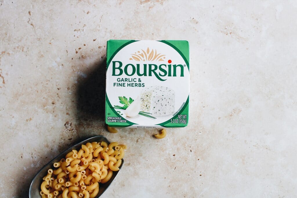 boursin mac and cheese ingredients